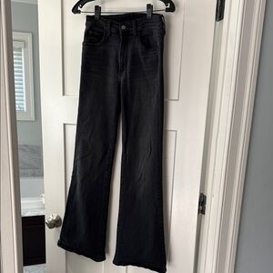 Joe's The Molly Petite Flare Black Jeans 26